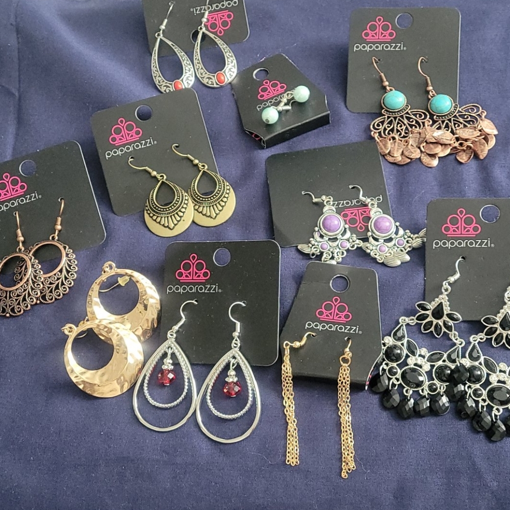 Bundle of Earrings 10 pairs